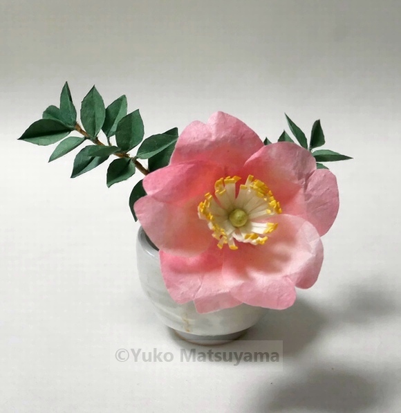 山椒薔薇 和紙クラフト By Ymatsu